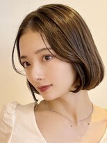 ミンクスリッカ 表参道(MINX RICCa)&nbsp;大人可愛いタンバルモリボブ