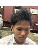 グロウ 天神店(growth)&nbsp;束感アップバングショート