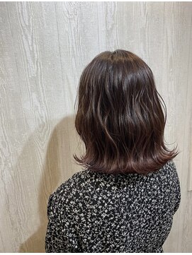 TELA HAIR 石岡店【テーラヘアー】【4月15日NEW OPEN(予定)】 ナチュラルグラデーション×ピンクベージュ【TELA HAIR 石岡】
