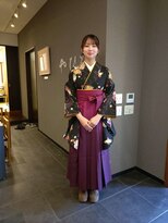 やひろ呉服店 京都桂&nbsp;卒業袴ヘアセット＆着付け