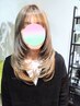 【メンテナンスにおすすめ】カット+リタッチカラー+トリートメント