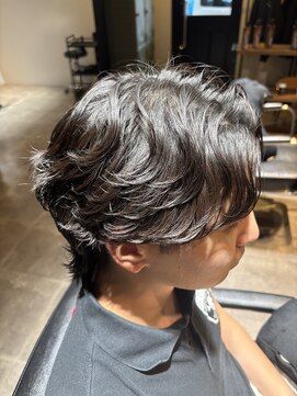 ハイプ 木更津(HYPE) 【フェザーパーマ】センターパート/波巻きツイストスパイラル