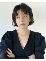 ロン(ron) ミニボブ/ニュアンスパーマ/ボブパーマ/レイヤーボブ