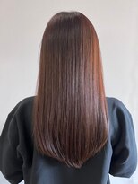 ナナナ パレナ 宝塚店(nanana parena) 髪質改善/縮毛矯正/暖色カラー/ほんのりレッド/大人可愛い