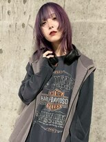 ネハス 栄(nehus.) 学割ブリーチハイライト髪質改善ダブルカラーレイヤーカット
