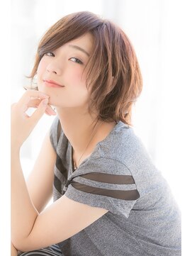 ロンド 銀座(Lond) 【Ｌｏｎｄ】大人ラフ可愛い外ハネカール♪