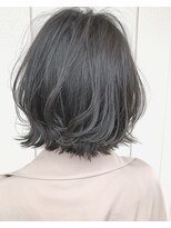 ヘアーサロン リアン 熊谷2号店(hair salon Rien) #ミニくびれボブ＃透明感カラー