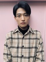 フィフス(fifth)&nbsp;◇黒髪 かき上げヘア サイドパート アップバング 七三◇