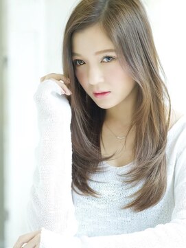 ロンド ルージュ 銀座店(Lond rouge) 顔周りレイヤーで軽い印象を