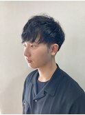 マッシュ　ブルーアッシュ