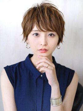 ミラリー 横浜(Mirareee) 愛されひし形ショート！　どんな年代にも似合うシルエット◎横浜