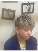 直毛＊ツーブロ3ミリ＊刈り上げマッシュショート