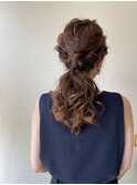 お呼ばれヘアに＊かわいい人気のローポニー