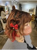 ハート巻き下ろし