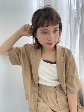 イオエ 岡本(ioe) 髪質改善/チェリーブラウン/モード/ダークアッシュ/イメチェン