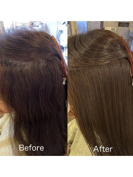 髪質改善と縮毛矯正の専門店 サンティエ(scintiller) 【髪質改善】弱酸性縮毛矯正