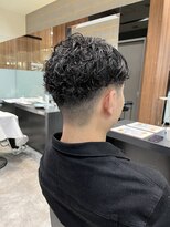 アヴァンス アリオ鳳店(AVANCE)&nbsp;プードルパーマ×フェードカット