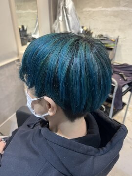 ミクスチャー(mixture) メンズ/マリンブルー/アンブレラ