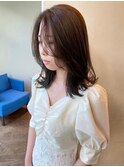 透明感抜群!ブリーチなしダブルカラー!