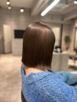 シーク センター南店(seek) ぱっつんストレートボブ