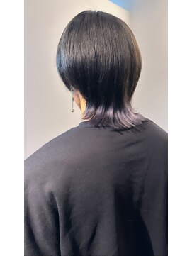 チル(chill) マッシュウルフ×インナーカラー