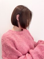 ゼンドットカラスマ(Zen.karasuma)&nbsp;丸みのある切りっぱなしボブ