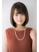 大人可愛い小顔前下がりボブ×ナチュラルボブ×ミニボブ20代30代