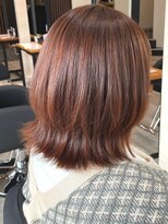 アトリエコア(Atelier Coa) ダブルカラーミルクティーベージュカラーケアブリーチ韓国ボブ