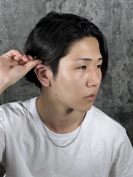 ヒロギンザバーバーショップ 丸の内店(HIRO GINZA BARBER SHOP) ミディアムロング