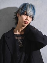 シャル 八王子(shalu)&nbsp;メンズ/デザインカラー/ブルー