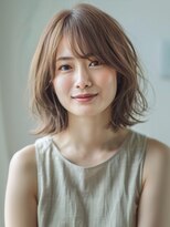 アルトリスト(Altruist Aging×HAIR&SPA)&nbsp;★ダークアッシュ大人ガーリーボブ着物ミディアムレイヤーカット