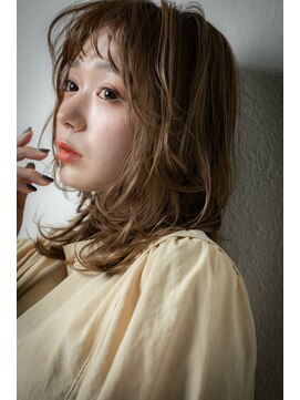 カバーヘア ブリス 大宮西口(COVER HAIR bliss) 前髪パーマ大人ハイライトくびレイヤーミディアムu大宮20代30代