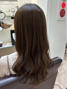 松本平太郎美容室 銀座パートフォー(PART４) アッシュベージュ　ナチュラルパーマ/20代30代40代50代60代