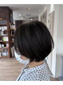 大人世代ショートボブ
