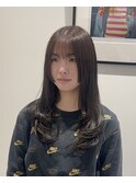 姫カット×ロングレイヤー