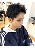 【スパイキーショート】アップバングショートバング名古屋名駅栄
