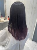 グラデーションピンク♪