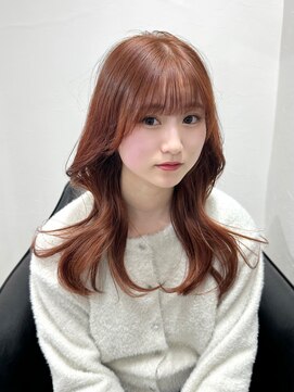 クレム 博多駅店(ChLem) 顔まわりレイヤー 艶カラー 暗髪 韓国風 髪質改善 福岡美容室