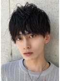 メンズモテ髪束感マッシュ