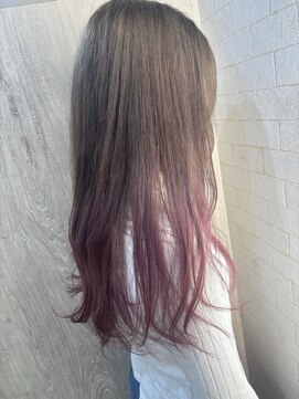 ガビーヘアルーブ(gabi hair LOOB) Greige×pink