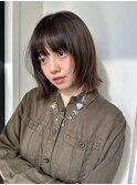 切りっぱなしボブ　外ハネボブ　シャギーボブ　レイヤーボブ