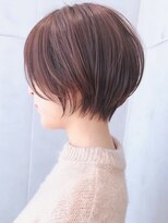Say.ロングレイヤーデジタルパーマチェリーブラウンワインレッド