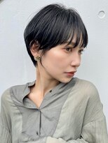 ハナレ(hanare)&nbsp;コンパクトショート/丸みショート/アッシュブラック/清須