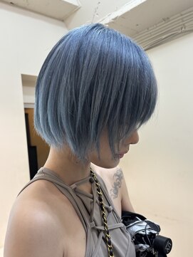 テン バイ アンブルリュクス 池袋(teN +by ambleluxe) アイスブルー/ブリーチ/ケアブリーチ