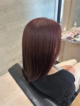 シャルムヘアー(charme hair) ツヤサラ！レッドカラー