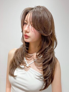 ロンドリメゾン 原宿(Lond re Maison.) 姫カットレイヤー/レイヤーカット顔周り韓国髪質改善/原宿表参道