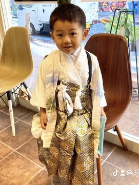 ハウス(HAUS.) 横浜駅七五三こども着付けヘアアレンジ7歳5歳髪型3歳髪型