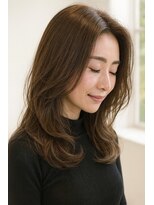 エル(LE)&nbsp;『LE』顔周りレイヤー/ミディアムレイヤー/ロングレイヤー