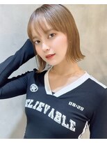 ロンドロゼ 池袋(Lond rose)&nbsp;メルティカラー似合わせカットウェーブミディアム縮毛矯正