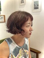 レットイット Letit ストロベリーブラウンボブ